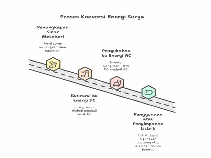 plts pltmh semantara indonesia solar panel